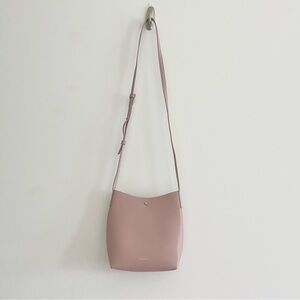 Samara Medium Shoulder Bag Peony Pink Adjustable Strap Crossbody Shoulder Purse